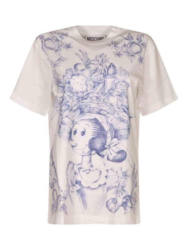 Moschino T-Shirt - Blanc