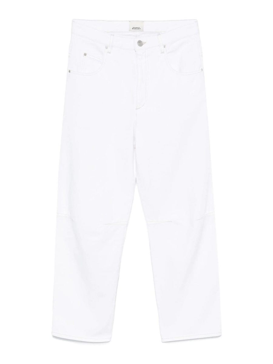 Isabel Marant Jean Bootcut - Blanc