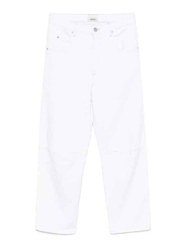 Isabel Marant Jean Bootcut - Blanc