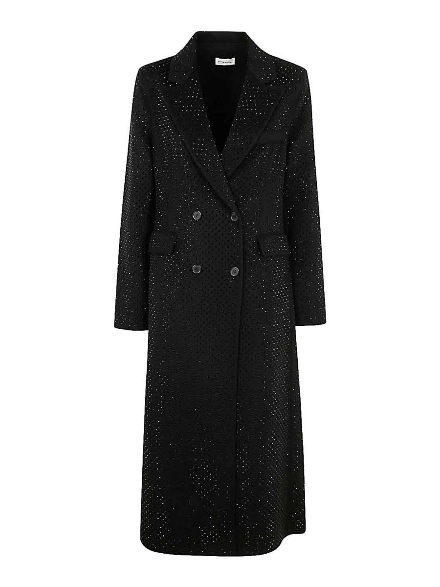 P. A.R. O.S. H. Manteau Court - Noir