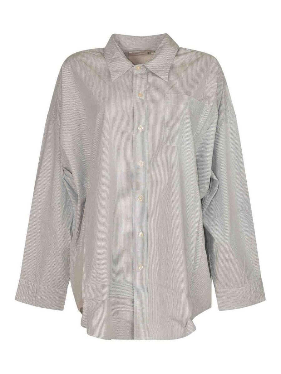 R13 Chemise - Bleu