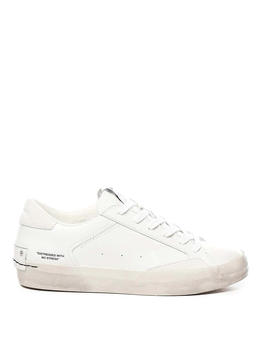 Crime London Baskets - Blanc