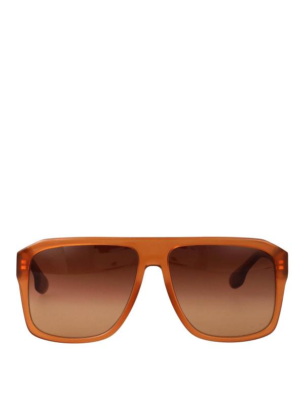 Victoria Beckham Lunettes De Soleil - Marron