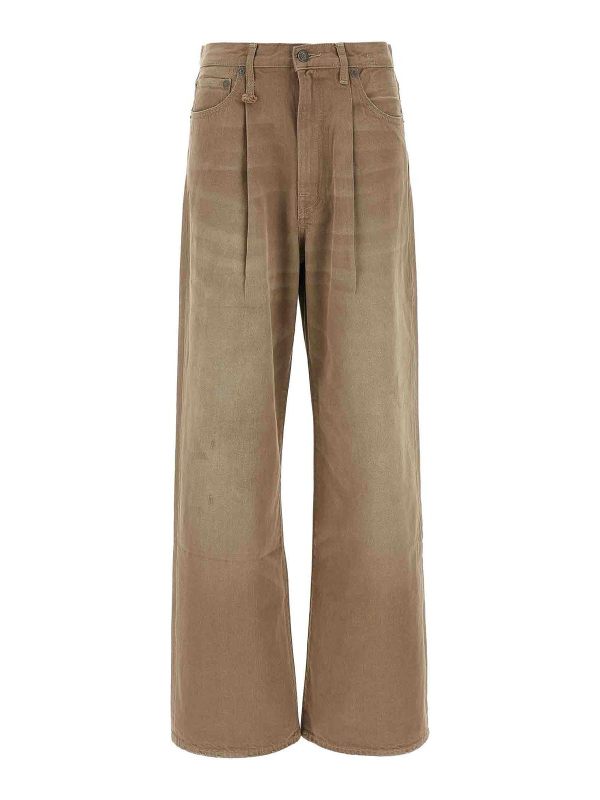 R13 Jean Bootcut - Marron