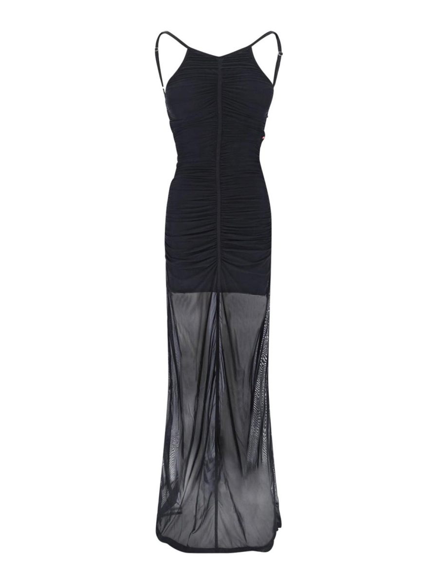 Diesel Maxi Robe - Noir