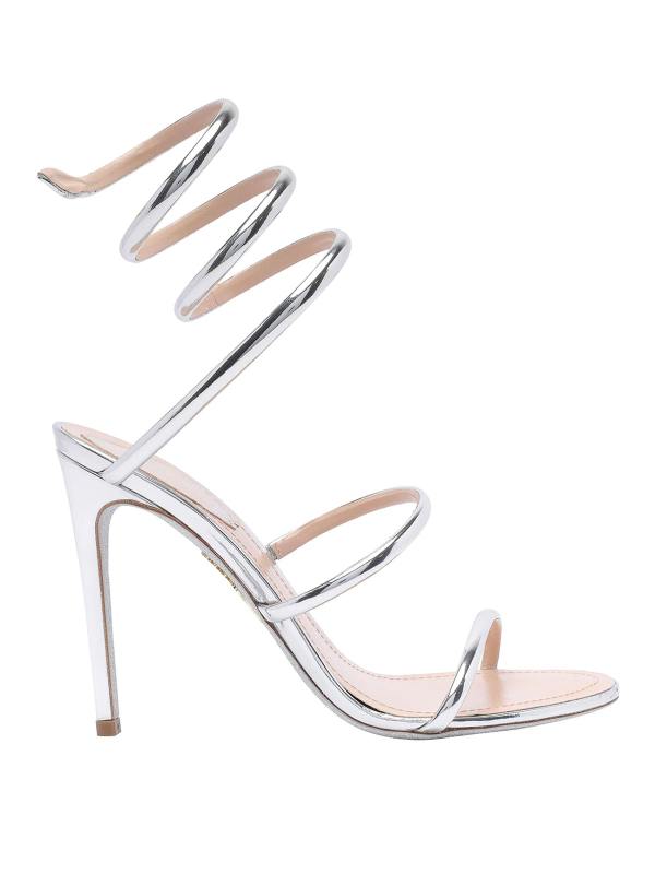 Rene Caovilla Chaussures À Talon - Argent