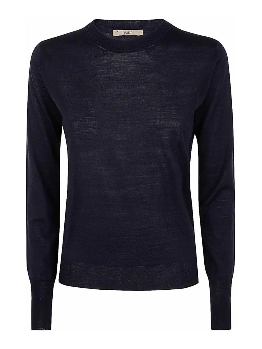 Nuur Pull Col Rond - Bleu