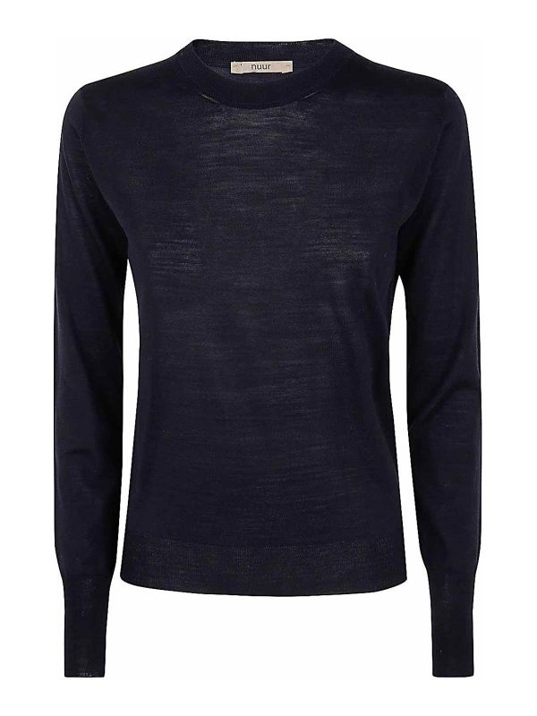 Nuur Pull Col Rond - Bleu