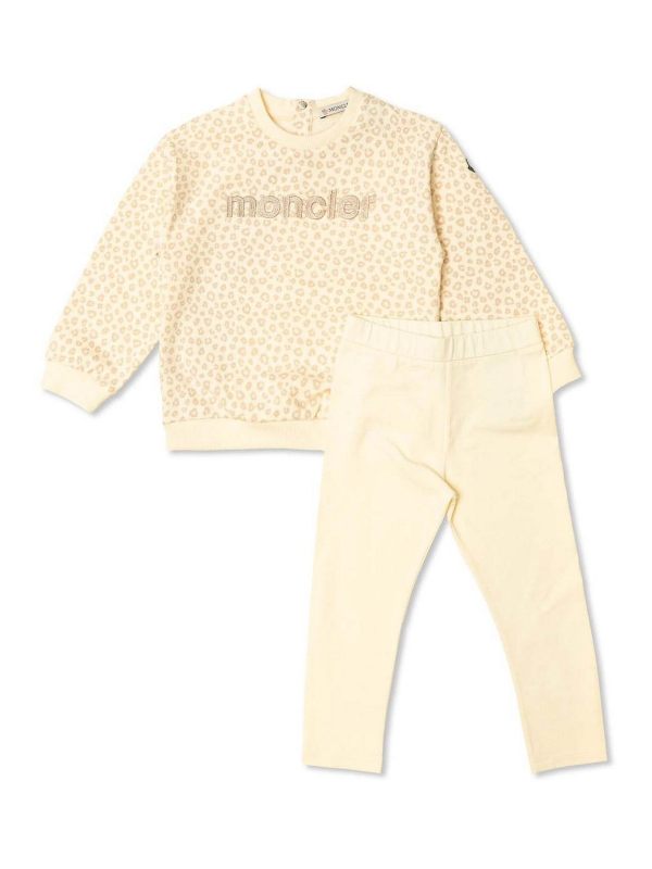 Moncler Jr Combinaison - Beige