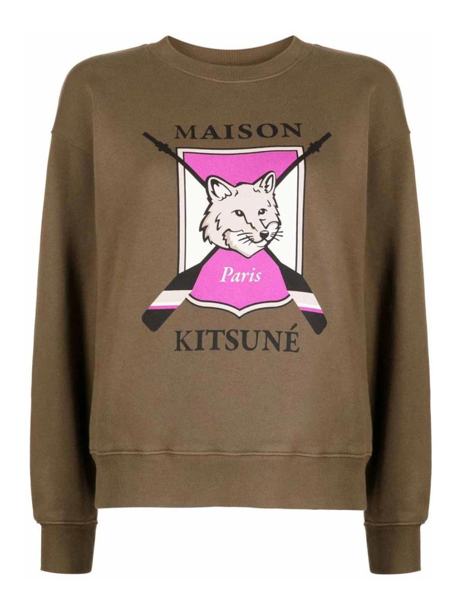 Maison Kitsuné Sweat-Shirts - Vert