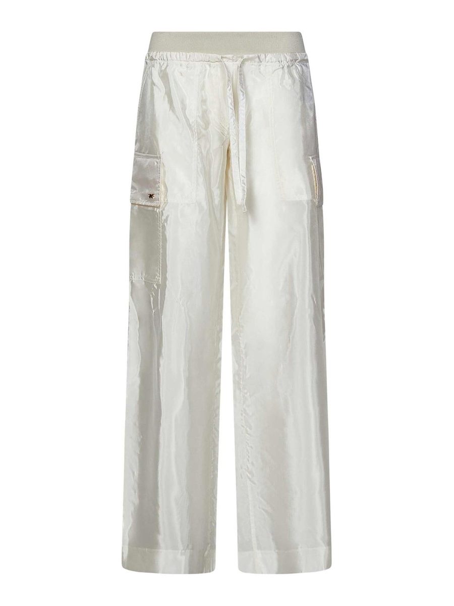 Palm Angels Pantalons Décontractés - Blanc