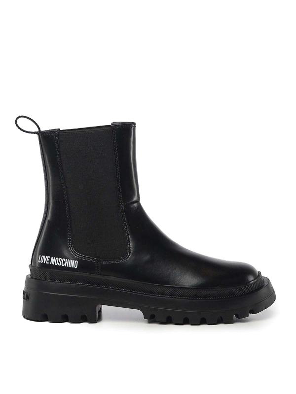 Love Moschino Bottines - Noir