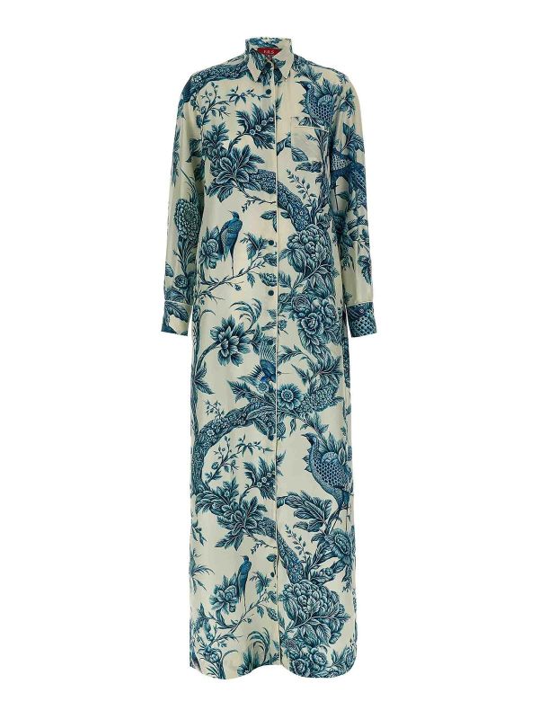 F. R.S For Restless Sleepers Robe Au Genou - Multicolore
