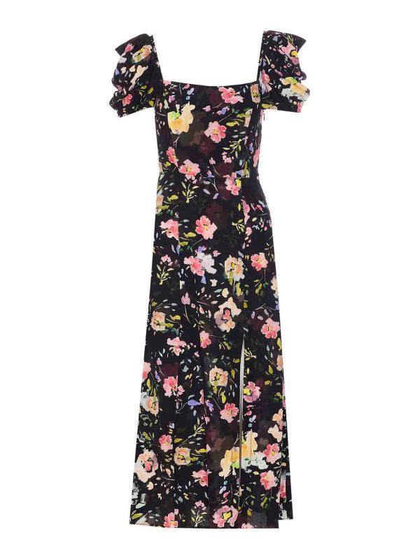 Mar De Margaritas Robe Au Genou - Multicolore