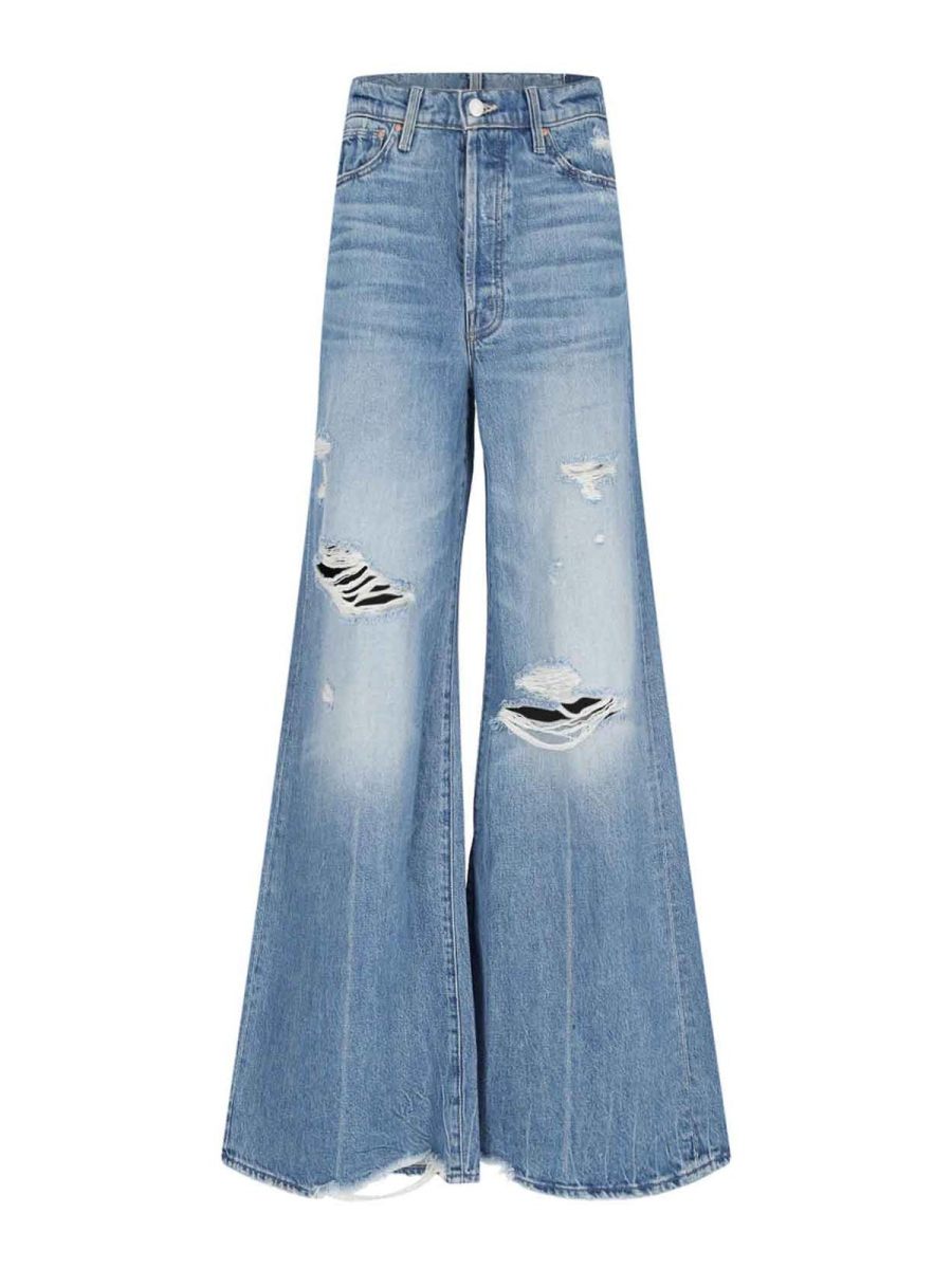 Mother Jean Bootcut - Bleu