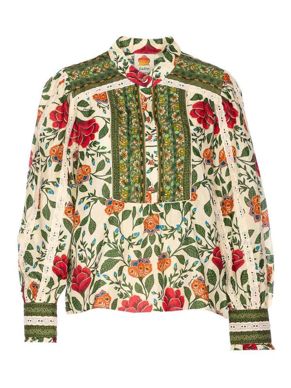 Farm Rio Chemise - Vert