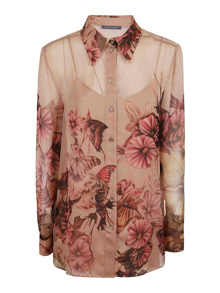 Alberta Ferretti Chemise - Multicolore