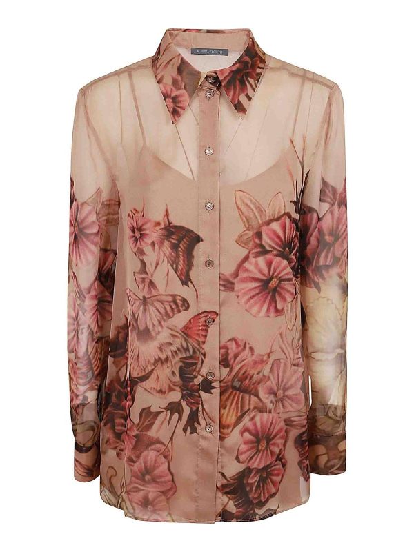Alberta Ferretti Chemise - Multicolore