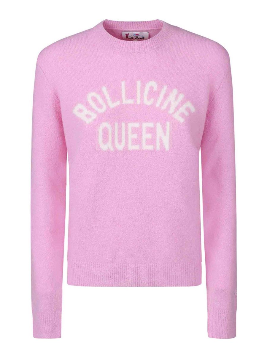 Mc2 Saint Barth Pull Col Rond - Rose