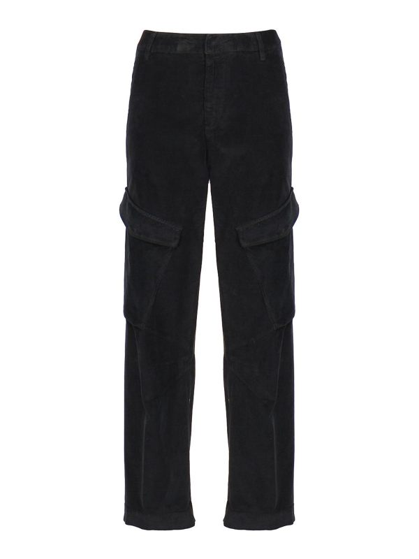 Dondup Pantalons Décontractés - Noir