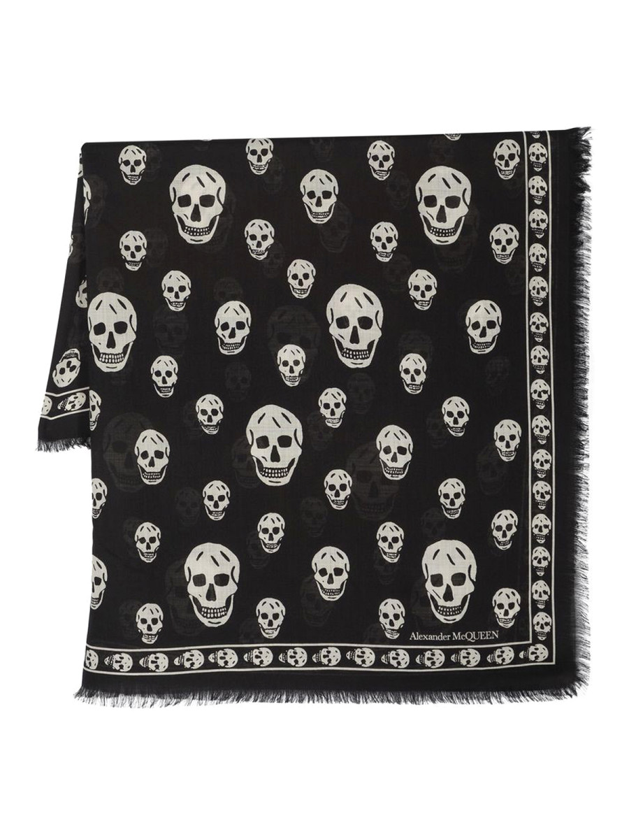 Alexander Mcqueen Étole - Noir