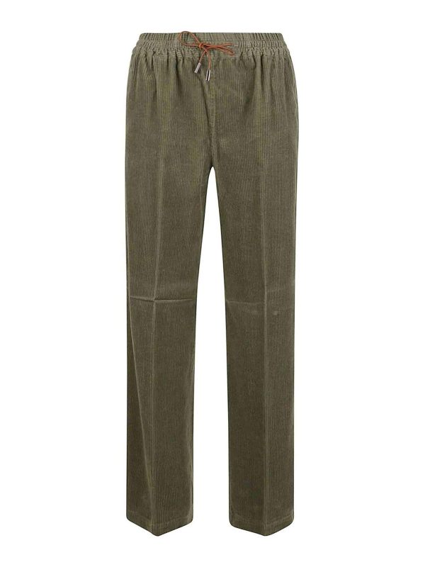 Quelledue Pantalons Décontractés - Vert