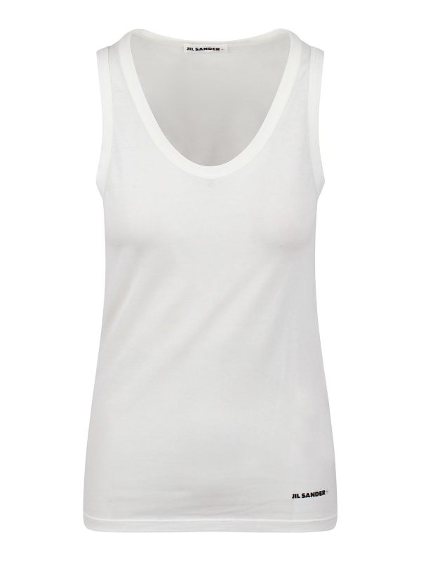 Jil Sander Top - Blanc