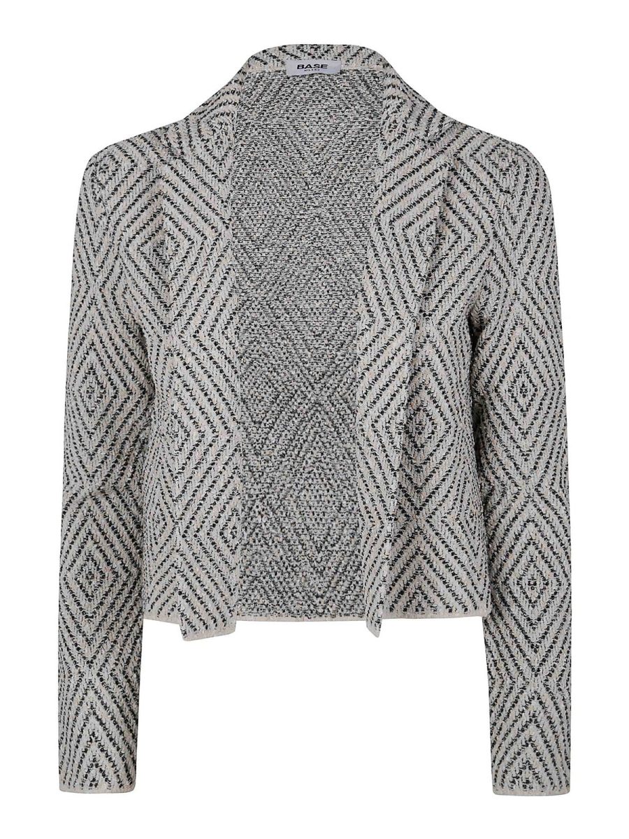 Base Veste Casual - Argent