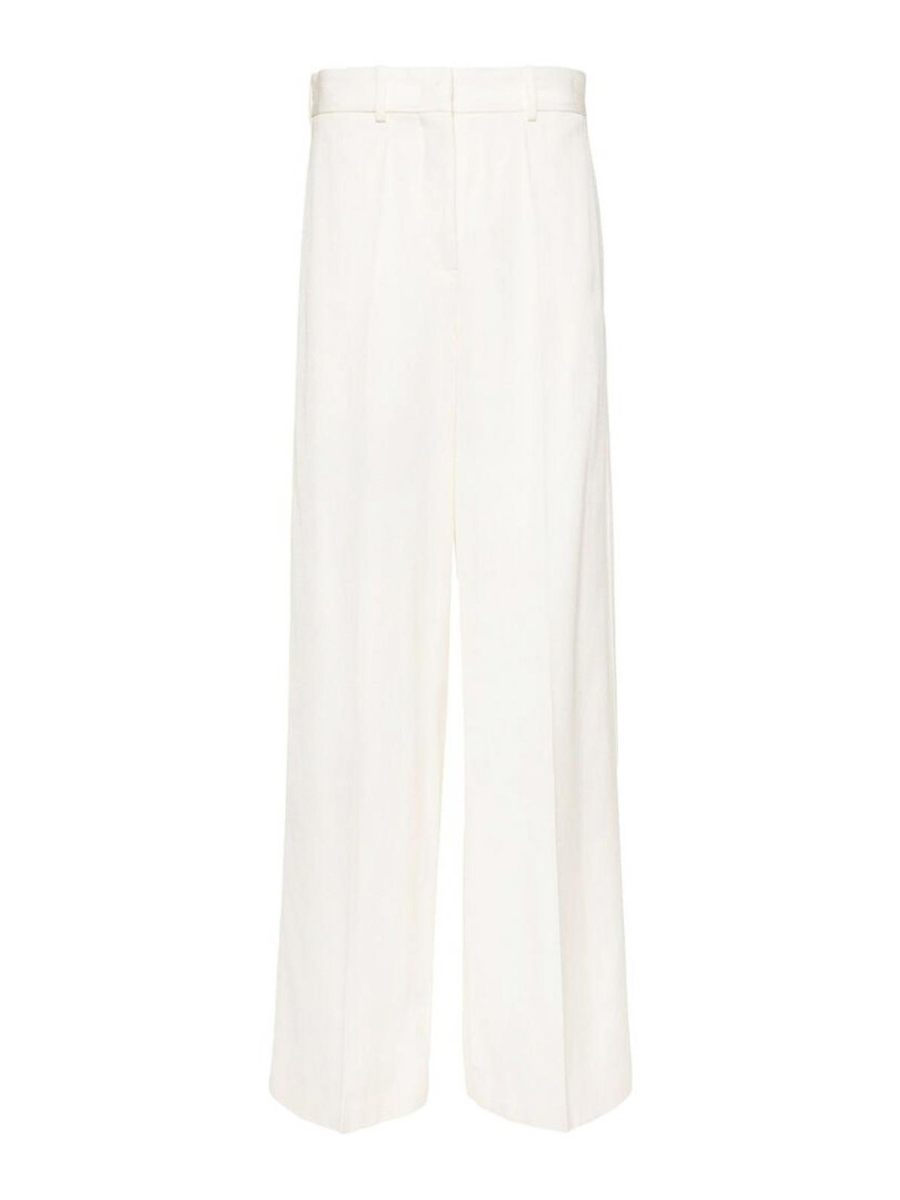 Jil Sander Pantalons Décontractés - Blanc