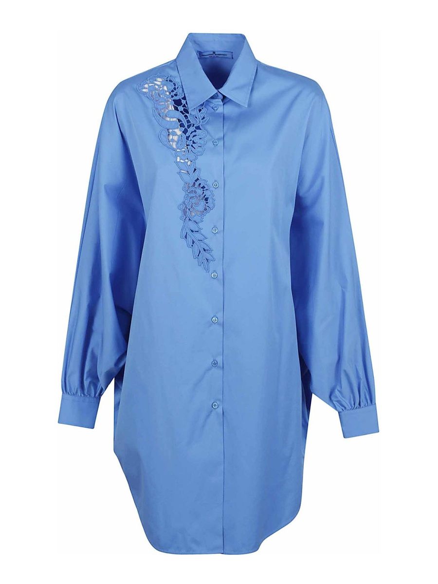 Ermanno Scervino Chemise - Bleu