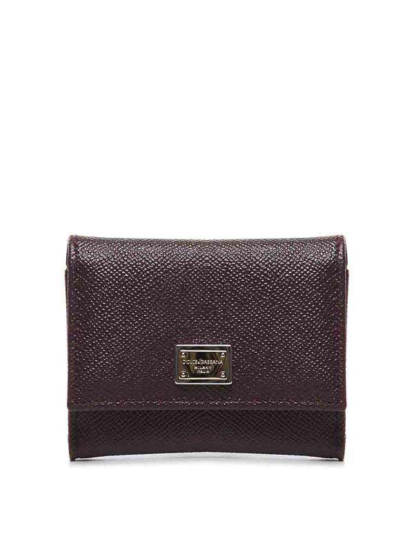 Dolce & Gabbana Portefeuilles - Rouge Bru