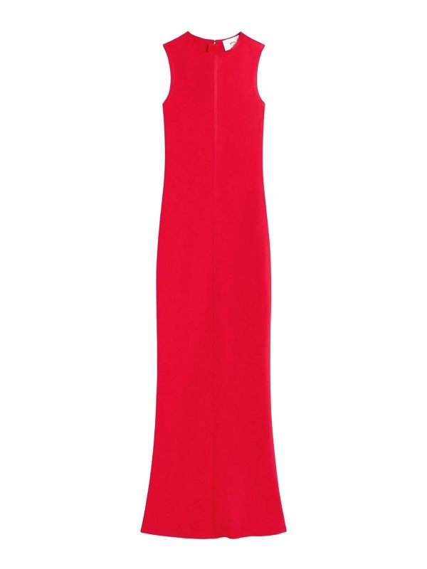 Ami Paris Maxi Robe - Rouge