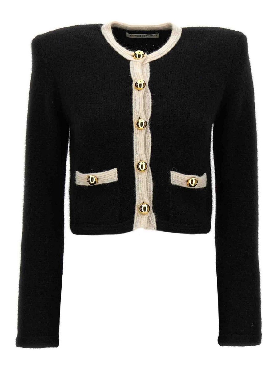 Alessandra Rich Cardigan - Noir