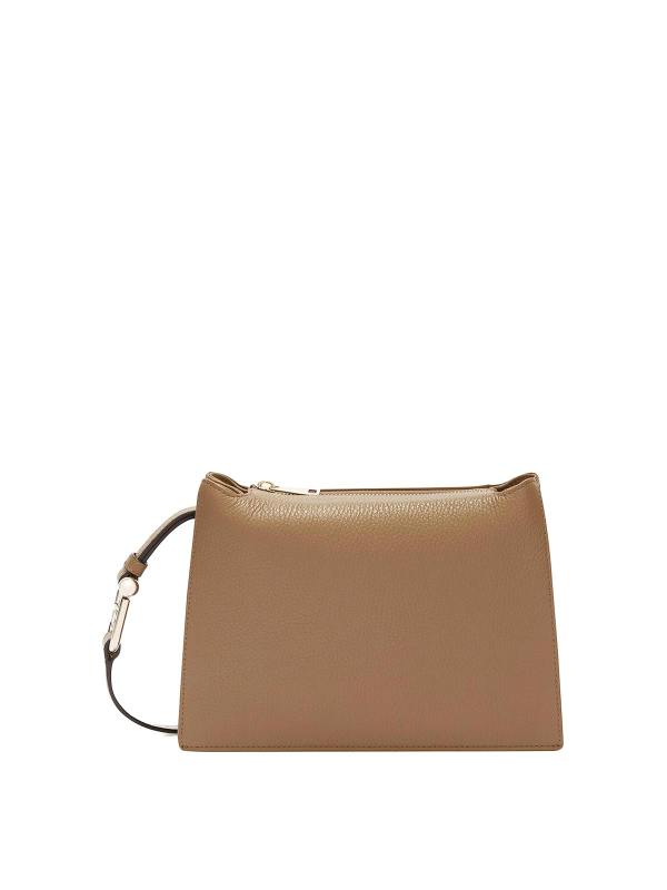 Furla Sac Porté Épaule - Beige Foncé