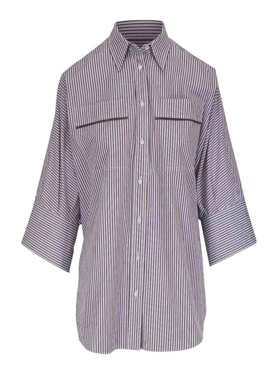 Brunello Cucinelli Chemise - Marron