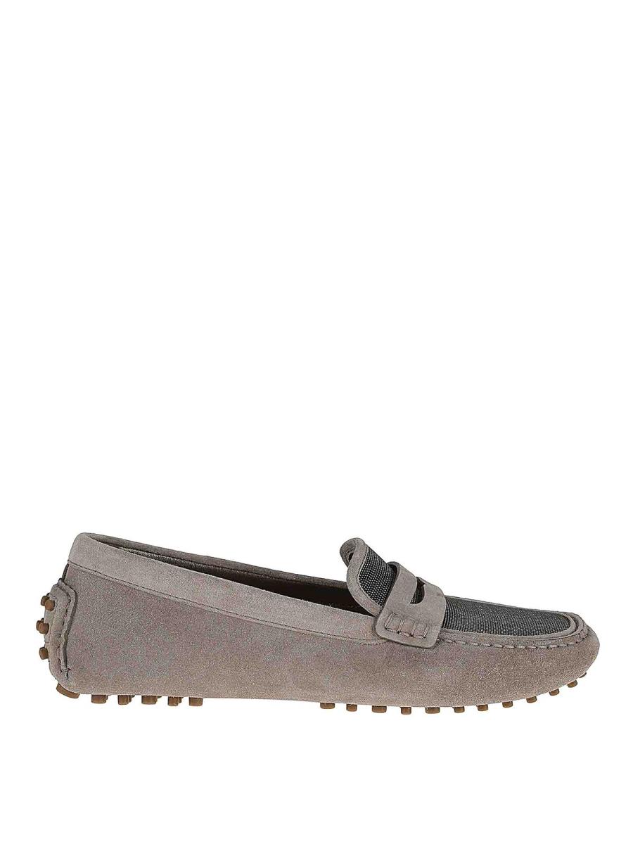 Brunello Cucinelli Mocassins - Gris