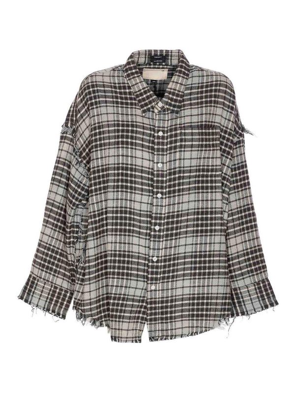 R13 Chemise - Gris