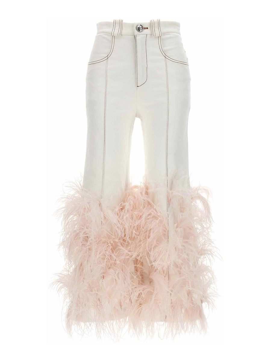 Giambattista Valli Jean Bootcut - Blanc