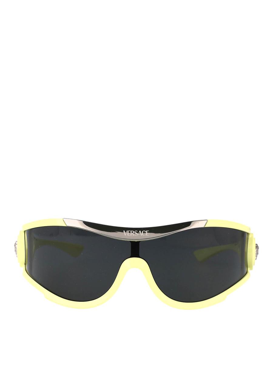 Versace Lunettes De Soleil - Jaune