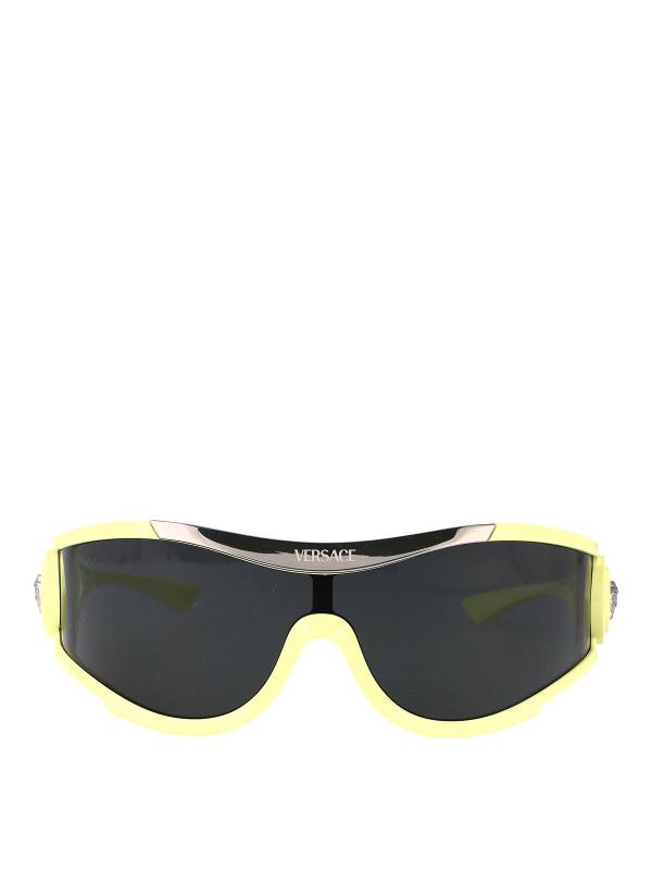 Versace Lunettes De Soleil - Jaune