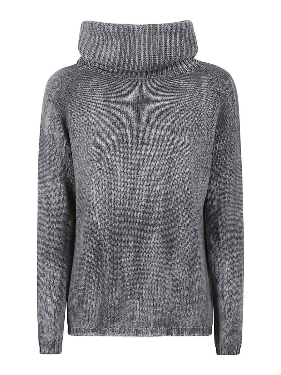 Avant Toi Pull Col Roulé - Gris