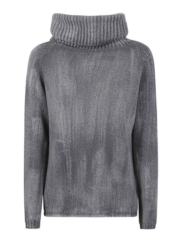 Avant Toi Pull Col Roulé - Gris