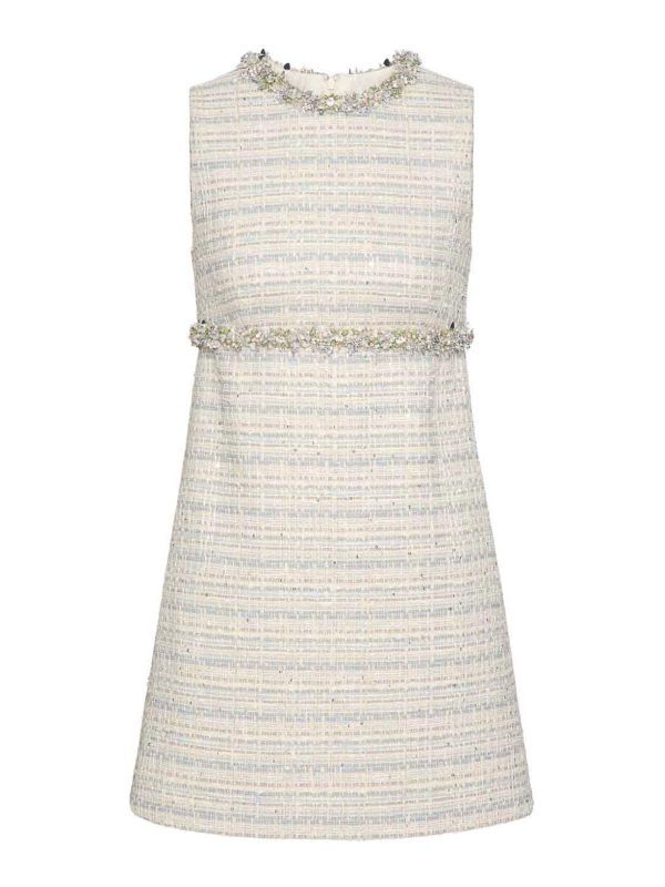 Valentino Robe Courte - Blanc