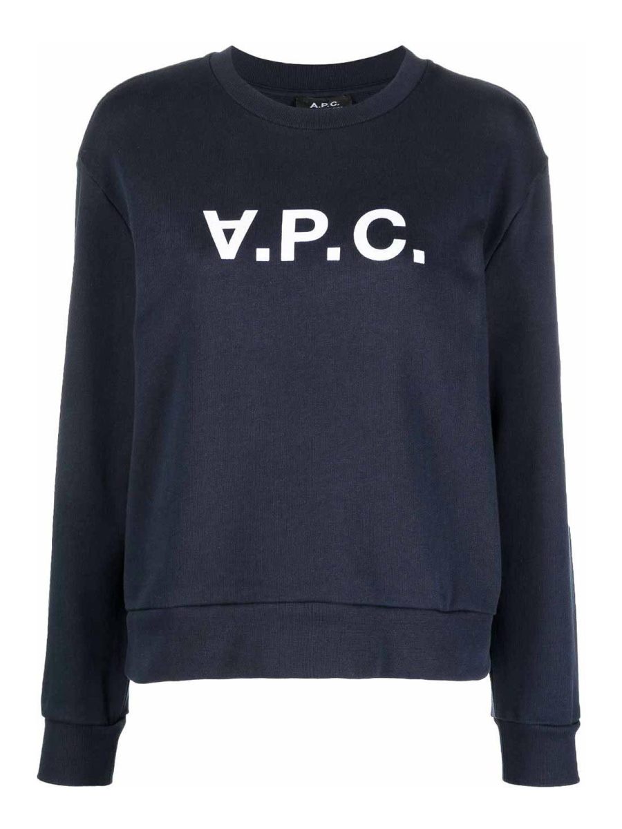 A. P.C. Sweat-Shirts - Bleu Foncé