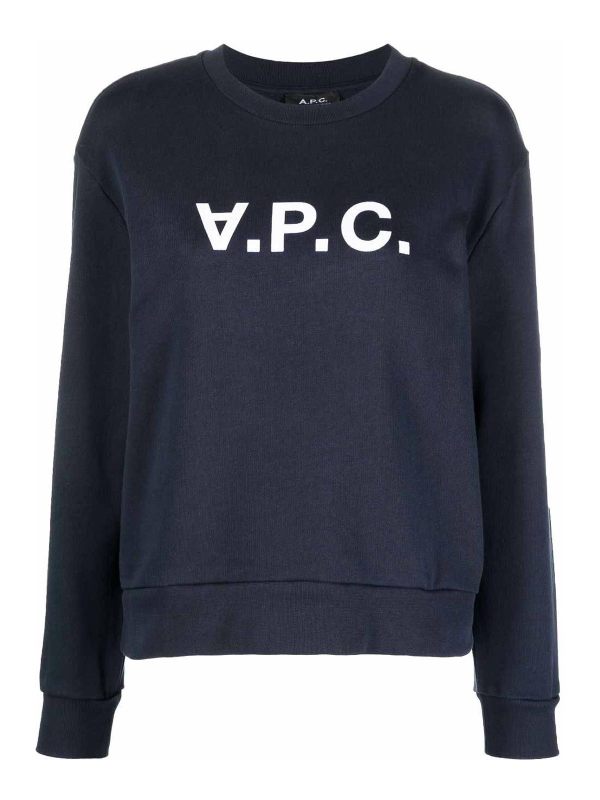 A. P.C. Sweat-Shirts - Bleu Foncé