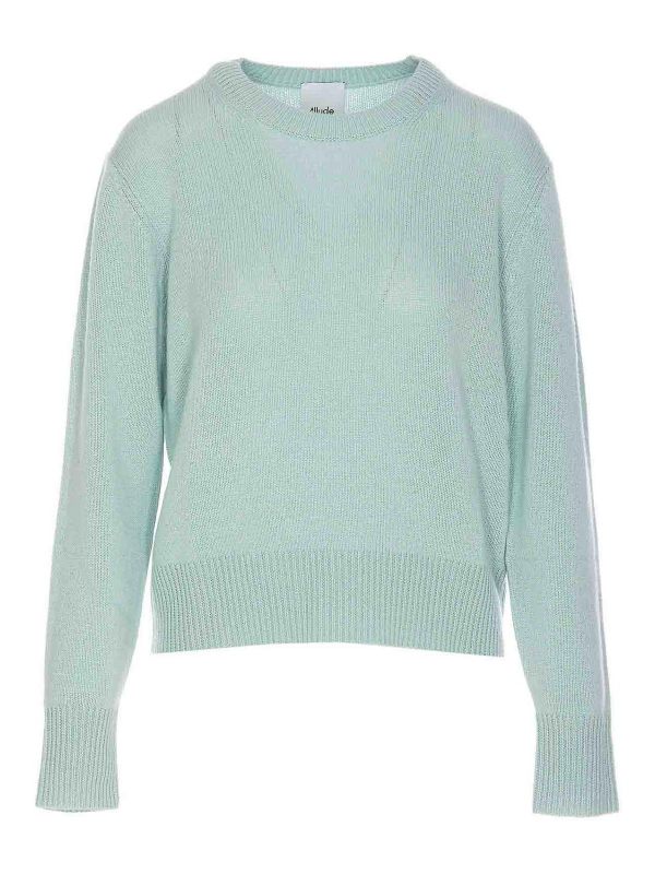 Allude Pull Col Rond - Bleu