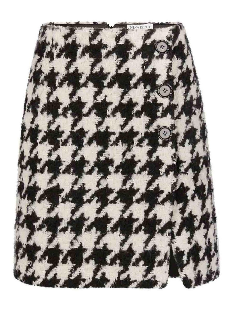 Nina Ricci Jupe Midi - Noir