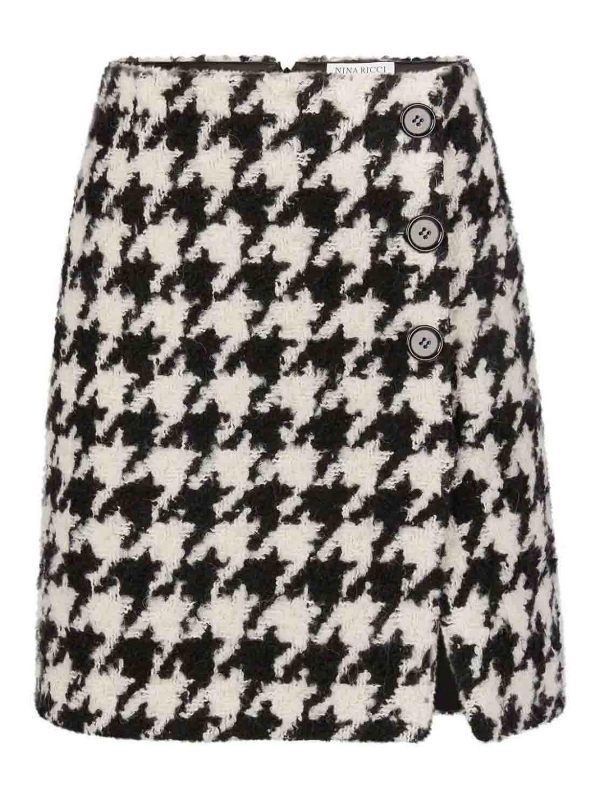 Nina Ricci Jupe Midi - Noir