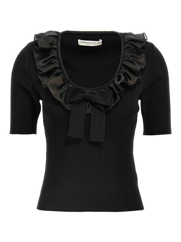 Alessandra Rich T-Shirt - Noir