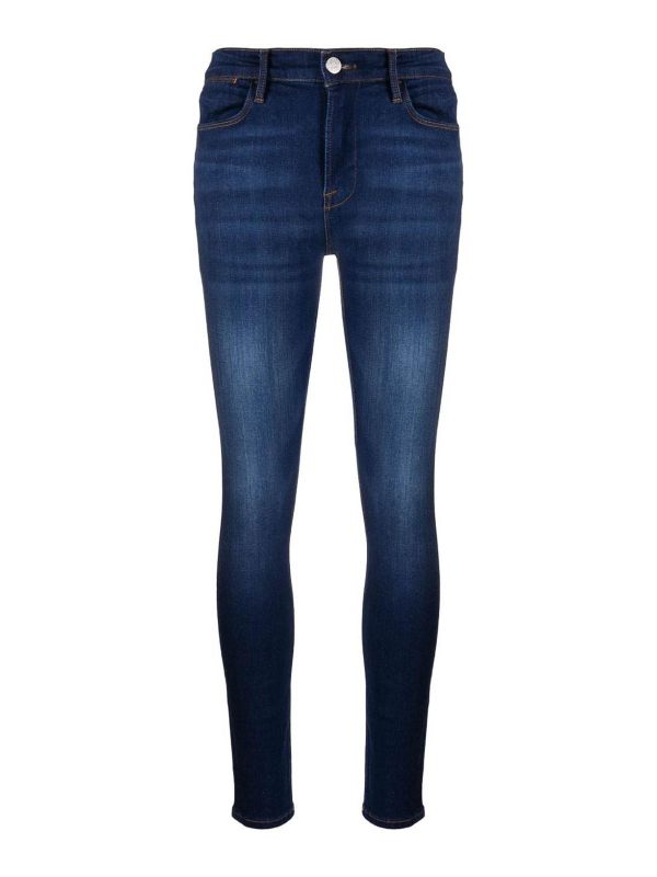 Frame Jean Skinny - Foncé Délavé